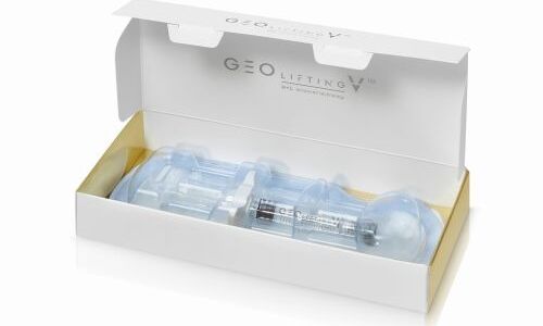 GEO-LIFTING V-tissue stimulator for bioremodeling and skin profiloplasty